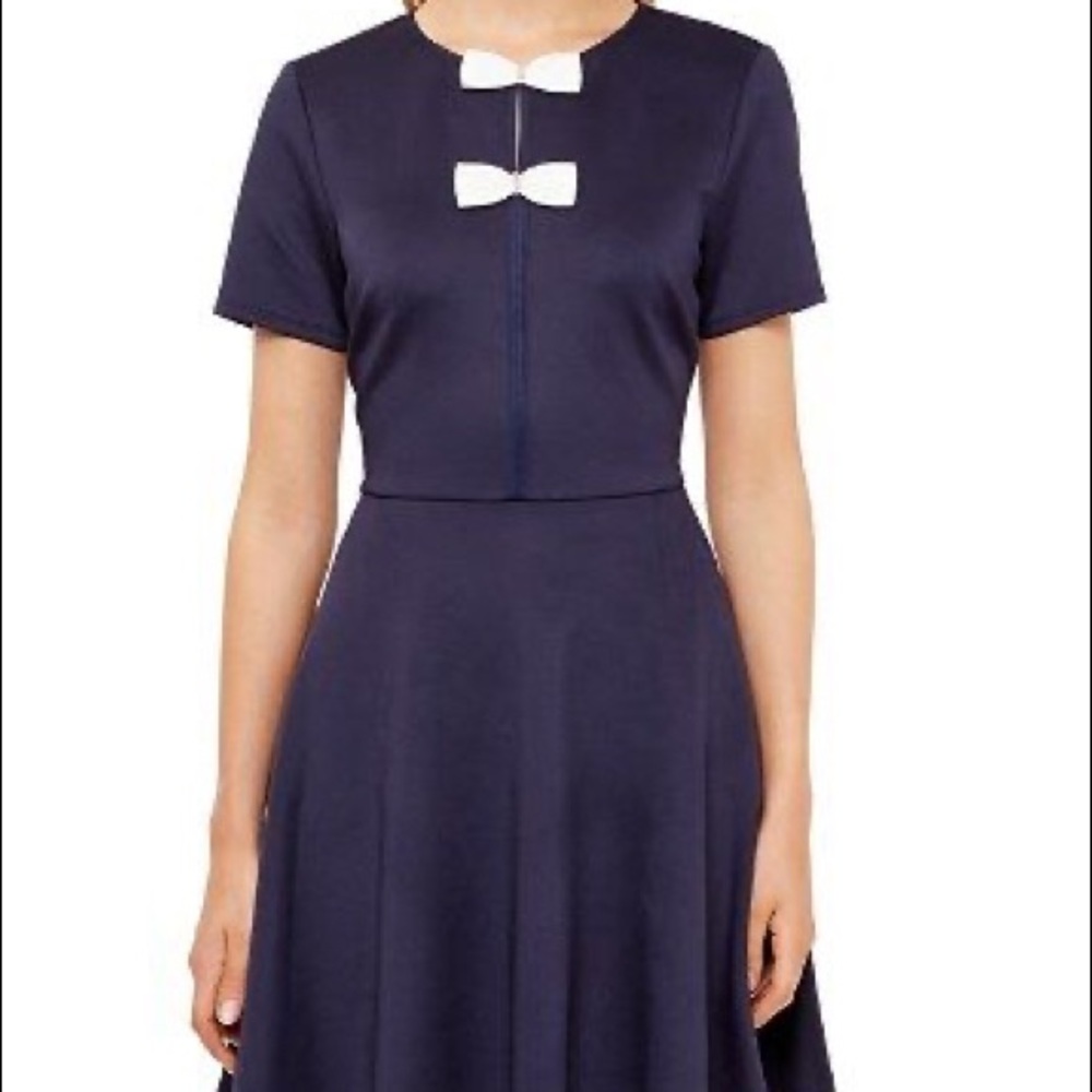 Ted Baker Otisia bow detail skater dress